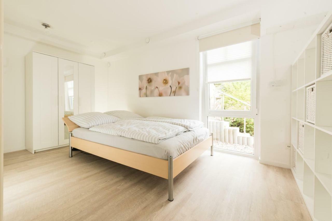 Weserwohnung - Bootshaus Urlaub Am Wasser Hamelin Dış mekan fotoğraf